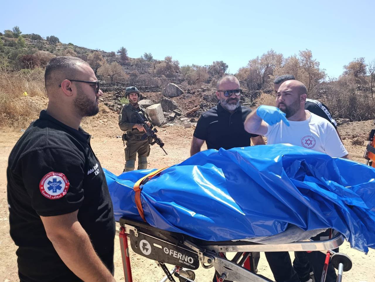 Thumbnail preview image for the video titled: After five months of withholding his body, Israeli forces release the remains of Palestinian child Salim Sami Salim Fuqaha in Sinjil