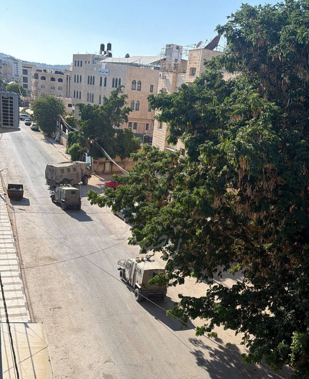 Thumbnail preview image for the video titled: Israeli forces raided Jenin after an targeted assassination operation in the area