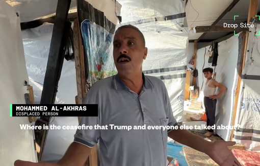 Thumbnail preview image for the video titled: Testimonies of displaced father and injured UNRWA worker following Israeli strike near desalination station