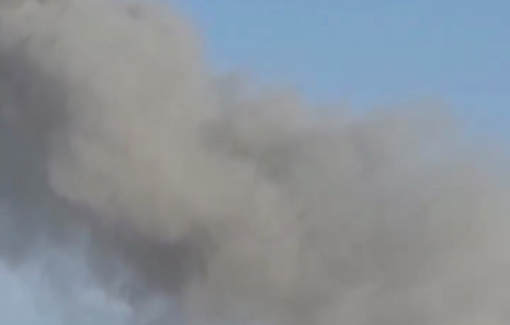 Thumbnail preview image for the video titled: Israeli forces blew up buildings in the Khan Younis