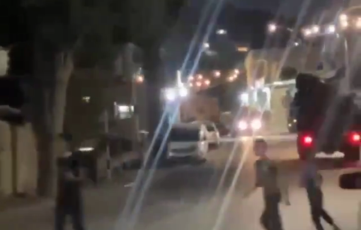 Thumbnail preview image for the video titled: Israeli forces storm the town of Jamma’in south of Nablus.